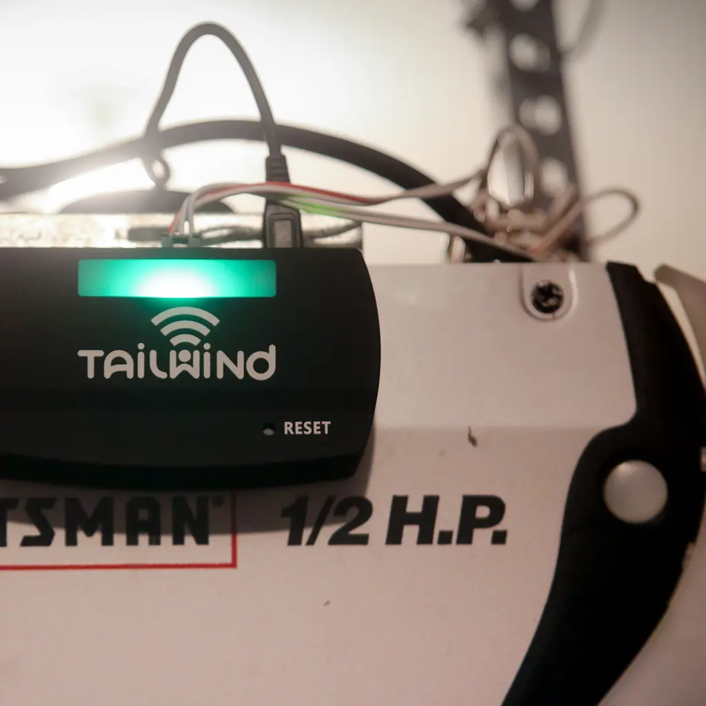 a smart garage door opener